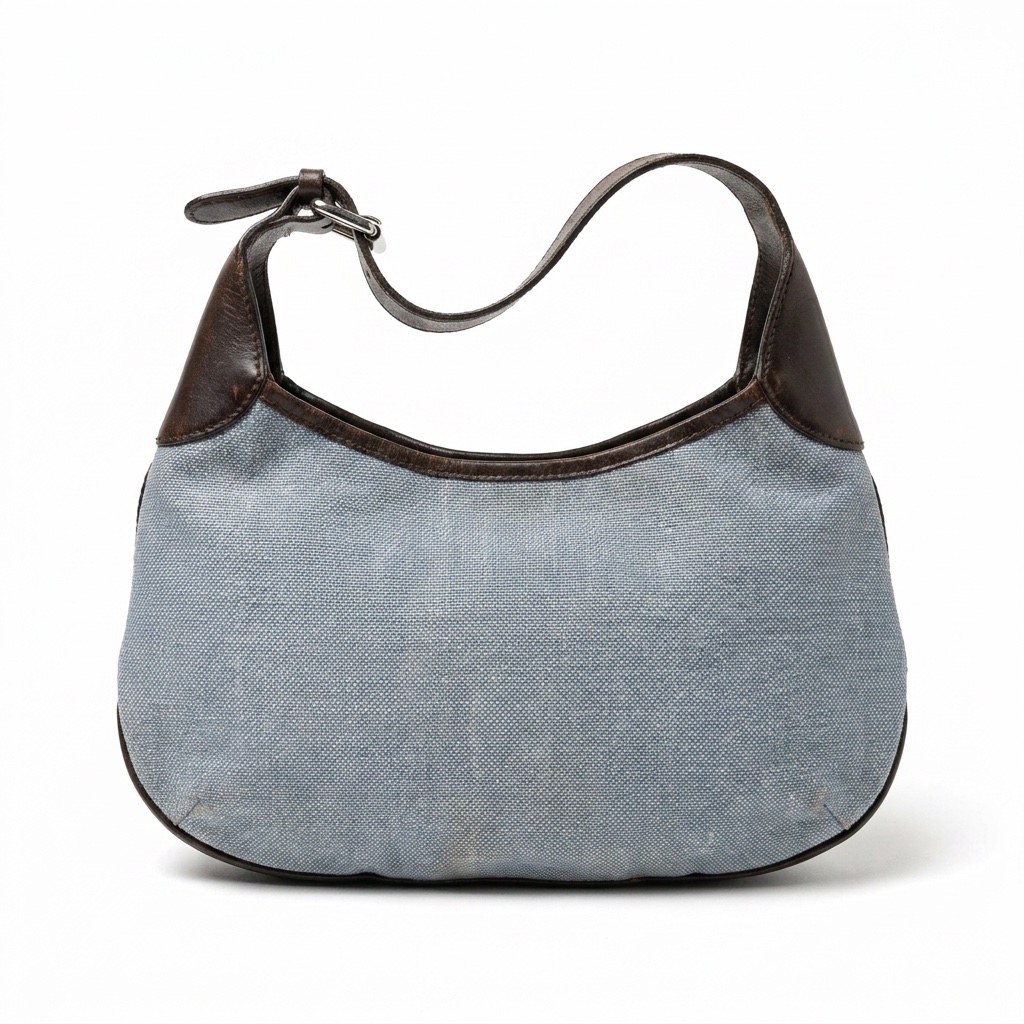 Mini Bag Banana Republic Cuero y Jeans 